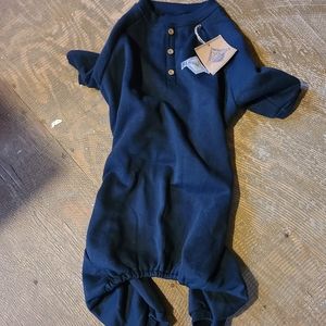 Beaver Canoe dog jammies. Size 2XL
